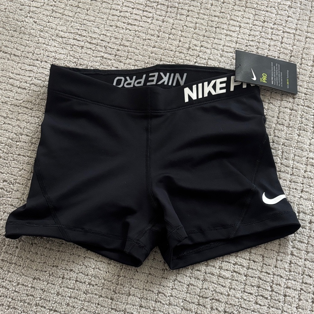 Nike Pro Women's Athletic Black Shorts